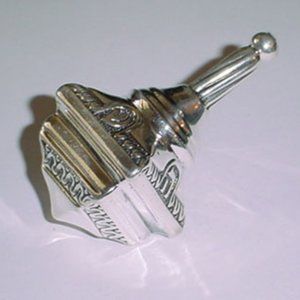 Vintage sterling Silver 925 Dreidel NEW old stock